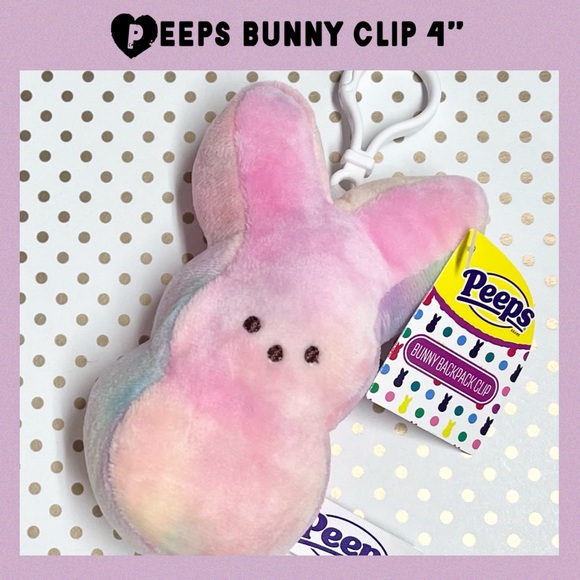 rainbow peeps plush